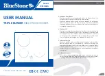 Предварительный просмотр 9 страницы Bluestone ICB-6845 User Manual