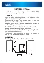 Предварительный просмотр 2 страницы BlueStork KLUB200 Instruction Manual