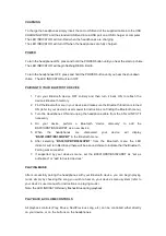 Preview for 2 page of Bluestream BS301HPBT Instruction Manual