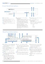 Preview for 2 page of Bluestream HMXL66ARC Quick Reference Manual