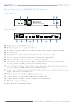 Preview for 4 page of Bluestream Multicast IP50HD-RX User Manual