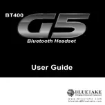 Предварительный просмотр 1 страницы Bluetake Technology BT400 G5 User Manual