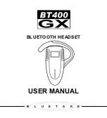 Bluetake Technology BT400 GX User Manual preview