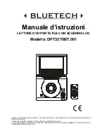 Предварительный просмотр 24 страницы Bluetech DPT3370BT.001 Operating Manual