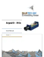 Bluetechnix Argos2D - D12x User Manual предпросмотр