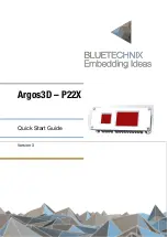 Bluetechnix Argos3D - P22X Series Quick Start Manual предпросмотр