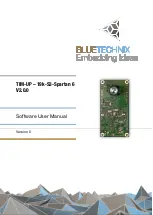 Preview for 1 page of Bluetechnix TIM-UP-19k-S3-Spartan 6 User Manual