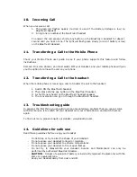 Preview for 9 page of BlueTrek BT01 User Manual