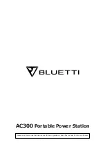 Bluetti ACB300 User Manual preview