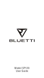 Bluetti SP120 User Manual preview