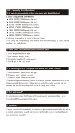 Preview for 3 page of Bluetti SP120 User Manual