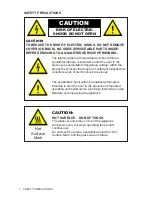 Preview for 2 page of BlueTube Audio BT-4 Owner'S/Operator'S Manual