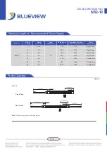 Preview for 3 page of Blueview LED SILICONE NEON FLEX Quick Start Manual