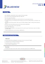 Preview for 9 page of Blueview LED SILICONE NEON FLEX Quick Start Manual