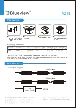 Preview for 4 page of Blueview MZ18 Manual