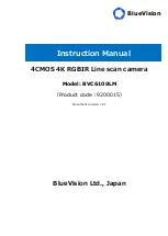 BlueVision 9200015 Instruction Manual preview