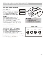 Предварительный просмотр 15 страницы Bluewave NG2233BL Assembly Instructions Manual