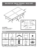 Предварительный просмотр 10 страницы Bluewave NG2310P3 Assembly Instructions Manual