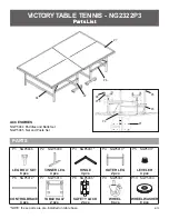 Preview for 10 page of Bluewave NG2322P3 Assembly Instructions Manual