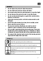 Preview for 29 page of BlueWear 021784 Operating Instructions Manual