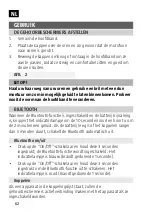 Preview for 63 page of BlueWear 021784 Operating Instructions Manual