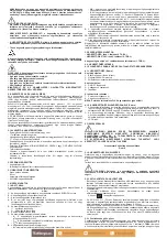 Предварительный просмотр 42 страницы Blueweld STARMIG 210 Instruction Manual