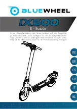 Bluewheel IX500 User Manual preview