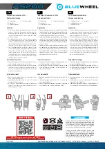 Предварительный просмотр 2 страницы Bluewheel PS200 Instruction Manual