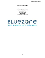 Предварительный просмотр 38 страницы Bluezone 420 Series Installation, Operation And Service Manual