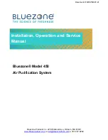 Предварительный просмотр 1 страницы Bluezone 450 Installation, Operation And Service Manual