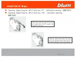 Предварительный просмотр 9 страницы BLUM 20F7011 Quick Reference Manual