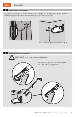 Предварительный просмотр 3 страницы BLUM AVENTOS HF Assembly Instructions Manual