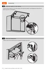 Предварительный просмотр 6 страницы BLUM AVENTOS HF Assembly Instructions Manual