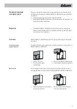 Preview for 5 page of BLUM AVENTOS HF Original Installation Instructions