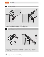 Предварительный просмотр 4 страницы BLUM Aventos HK-S Assembly Instructions Manual