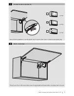 Предварительный просмотр 5 страницы BLUM Aventos HK-S Assembly Instructions Manual