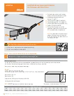 Предварительный просмотр 6 страницы BLUM AVENTOS HK Installation Instructions Manual