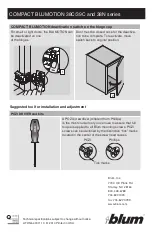 Предварительный просмотр 2 страницы BLUM COMPACT BLUMOTION 38C Series Assembly Instructions