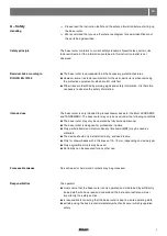 Preview for 3 page of BLUM M35.7200 Series Safety, Set-Up, Operating And Maintenance Instructions