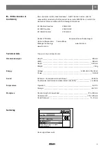 Предварительный просмотр 45 страницы BLUM M35.7200 Series Safety, Set-Up, Operating And Maintenance Instructions