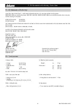 Preview for 9 page of BLUM MINIPRESS M Manual