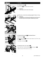 Preview for 16 page of BLUM MINIPRESS P Manual