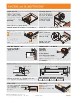 BLUM TANDEM plus BLUMOTION 563F Quick Start Manual предпросмотр