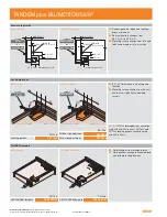 Предварительный просмотр 2 страницы BLUM TANDEM plus BLUMOTION 563F Quick Start Manual