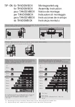 Предварительный просмотр 1 страницы BLUM TANDEMBOX Assembly Instruction