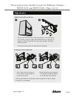 Preview for 2 page of BLUM Wellborn WDVC3030 Instructions Manual