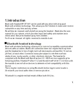 Preview for 3 page of Blumax BT-ET007 User Manual