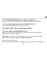 Предварительный просмотр 13 страницы Blumax Speech 001 User Manual