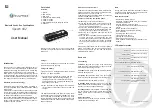 Blumax Speech 002 User Manual preview