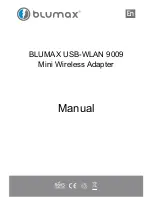 Blumax USB-WLAN 9009 Manual preview